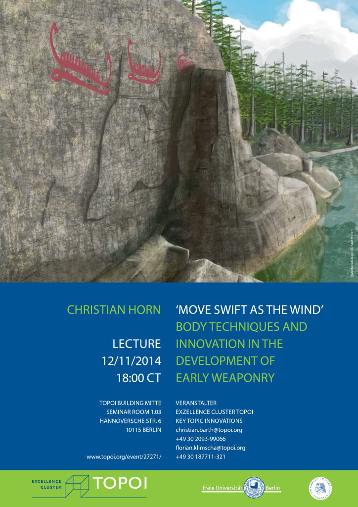 Lecture: Move Swift as the wind | Poster | Image: ©ArchaeoDesign (Richard Potter)