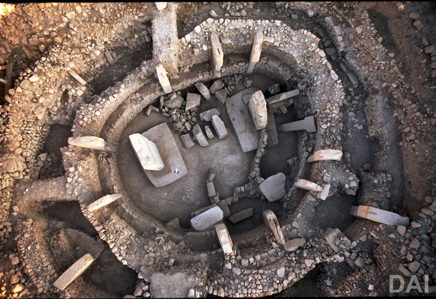 Aerial view of Göbekli Tepe’s Enclosure C. (Photo: German Archaeological Institute, Klaus Schmidt